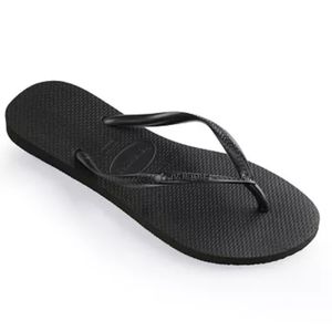 Havaianas Slim Flip Flops Black 9/10W